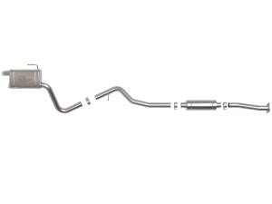 aFe Power - 49-36806 | AFE Power Takeda 2-1/4 to 2-1/2 IN 304 Stainless Steel Cat-Back Exhaust (2010-2014 Outback H4-2.5L) - Image 2