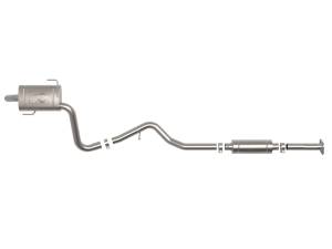 aFe Power - 49-36808 | AFE Power Takeda 2-1/2 IN 304 Stainless Steel Cat-Back Exhaust System (2020-2024 Outback H4-2.5L) - Image 2