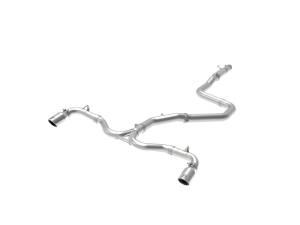 49-37003-1P | AFE Power Takeda 3 IN to 2-1/2 IN 304 Stainless Steel Cat-Back Exhaust w/ Polished Tip (2018-2020 Elantra GT L4-1.6L t)