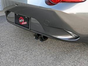 aFe Power - 49-37004-B | AFE Power Takeda 2-1/2 IN 304 Stainless Steel Axle-Back Exhaust System w/ Black Tip (2016-2024 MX-5 Miata ND L4-2.0L) - Image 5