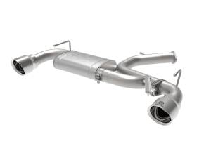 49-37007-P | AFE Power Takeda 3 IN 304 Stainless Steel Axle-Back Exhaust System w/ Polished Tips (2019-2020 Veloster N L4-2.0L t)