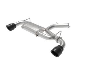 49-37009-B | AFE Power Takeda-ST 3 IN 304 Stainless Steel Axle-Back Exhaust System w/ Black Tips (2019-2020 Veloster N L4-2.0L t)