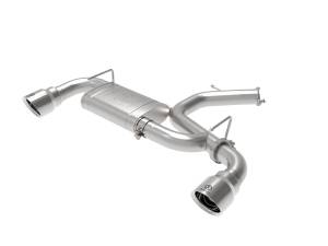 49-37009-P | AFE Power Takeda-ST 3 IN 304 Stainless Steel Axle-Back Exhaust System w/ Polished Tips (2019-2020 Veloster N L4-2.0L t)