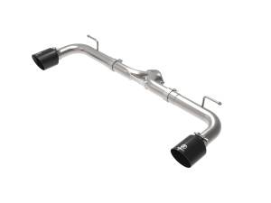 49-37014-B | AFE Power Takeda 2-1/2 IN 304 Stainless Steel Axle-Back Exhaust System w/ Black Tips (2014-2018 3 L4-2.0/2.5L)