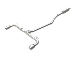 49-37015-P | AFE Power Takeda 2-1/2 IN 304 Stainless Steel Cat-Back Exhaust System w/ Polished Tips (2014-2018 3 L4-2.0/2.5L)