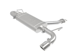 49-37017-P | AFE Power Takeda 2-1/2 IN 304 Stainless Steel Axle-Back Exhaust System w/ Polished Tips (2018-2023 Kona L4-1.6L t)