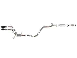 aFe Power - 49-37018-B | AFE Power Takeda 2-1/2 IN to 3 IN 304 Stainless Steel Cat-Back Exhaust w/ Black Tips (2013-2017 Veloster L4-1.6L t) - Image 2