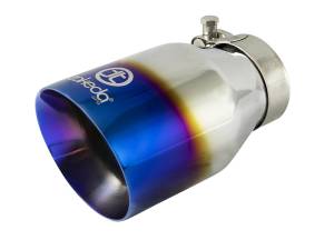 aFe Power - 49-37018-L | AFE Power Takeda 2-1/2 IN to 3 IN 304 Stainless Steel Cat-Back Exhaust w/ Blue Flame Tip (2013-2017 Veloster L4-1.6L t) - Image 3