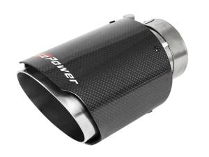 aFe Power - 49-37019-C | AFE Power Takeda 3 IN to 2-1/2 IN 304 Stainless Steel Axle-Back Exhaust Carbon Fiber Tip (2013-2017 Veloster L4-1.6L t) - Image 3