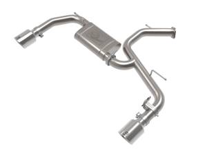 49-37027-P | AFE Power Takeda 3 IN 304 Stainless Steel Axle-Back Exhaust w/ Polished Tips (2022-2023 Elantra N L4-2.0L t)