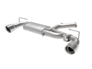 49-37029-P | AFE Power Takeda 3 IN 304 Stainless Steel Axle-Back Exhaust w/ Polished Tips (2021-2022 Veloster N L4-2.0L t)