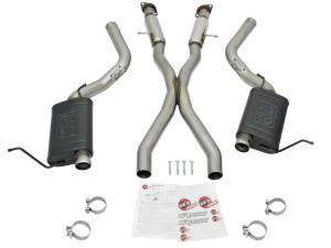 aFe Power - 49-38059 | AFE Power MACH Force-Xp 3 IN 304 Stainless Steel Cat-Back Exhaust System w/ Resonator (2012-2021 Grand Cherokee WK2 V8-6.4L/V8-6.2L sc) - Image 2