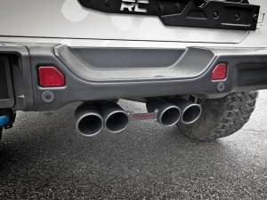 aFe Power - 49-38071-B | AFE Power Rebel Series 2-1/2 IN 304 Stainless Steel Cat-Back Exhaust System w/ Black Tip (2018-2024 Wrangler JL V6-3.6L ) - Image 7