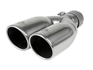 aFe Power - 49-38086-P | AFE Power Vulcan Series 2-1/2 IN 304 Stainless Steel Axle-Back Exhaust System Polished (2007-2018 Wrangler JK V6-3.6L/3.8L) - Image 3