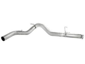 aFe Power - 49-42016 | AFE Power Large Bore-HD 5 IN 409 Stainless Steel DPF-Back Exhaust System (2007-2012 Ram 2500, 3500 Pickup L6-6.7L td) - Image 3