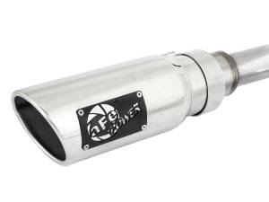 aFe Power - 49-42041-P | AFE Power Large Bore-HD 2-1/2 IN 409 Stainless Steel DPF-Back Exhaust System w/Polished Tip (2014-2019 Ram 1500 Pickup V6-3.0L td) - Image 5