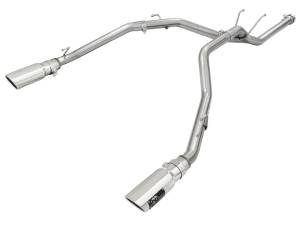 aFe Power - 49-42041-P | AFE Power Large Bore-HD 2-1/2 IN 409 Stainless Steel DPF-Back Exhaust System w/Polished Tip (2014-2019 Ram 1500 Pickup V6-3.0L td) - Image 2