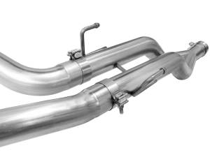 aFe Power - 49-42044-B | AFE Power Large Bore-HD 3 IN 409 Stainless Steel DPF-Back Exhaust System w/Black Tip (2014-2019 Ram 1500 Pickup V6-3.0L td) - Image 4