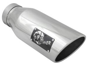 aFe Power - 49-42056-P | AFE Power MACH Force-Xp 4 IN 409 Stainless Steel Cat-Back Exhaust System w/ Polished Tip (2014-2024 Ram 2500, 3500 Pickup V8-6.4L) - Image 2