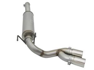 aFe Power - 49-42057-P | AFE Power Rebel Series 3-1/2 IN Stainless Steel Cat-Back Exhaust System w/Polish Tip (2014-2018 Ram 2500, 3500 Pickup V8-6.4L) - Image 3