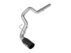 aFe Power - 49-42065-B | AFE Power Large Bore-HD 3 IN 409 Stainless Steel DPF-Back Exhaust System w/Black Tip (2014-2019 Ram 1500 Pickup V6-3.0L td) - Image 1