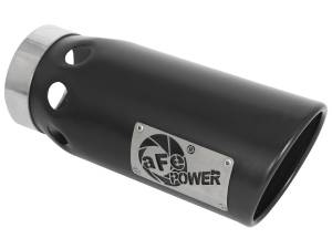 aFe Power - 49-42065-B | AFE Power Large Bore-HD 3 IN 409 Stainless Steel DPF-Back Exhaust System w/Black Tip (2014-2019 Ram 1500 Pickup V6-3.0L td) - Image 3