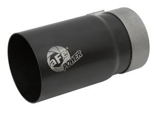 aFe Power - 49-42082-B | AFE Power Rebel Series 3-1/2 IN Stainless Steel Cat-Back Exhaust System w/Black Tip (2019-2021 Trucks V8-6.4L) - Image 3