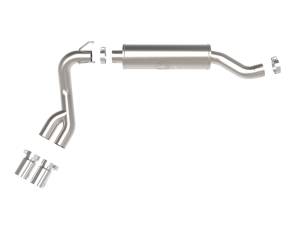 aFe Power - 49-42082-P | AFE Power Rebel Series 3-1/2 IN Stainless Steel Cat-Back Exhaust System w/Polish Tip (2019-2021 Trucks V8-6.4L) - Image 2