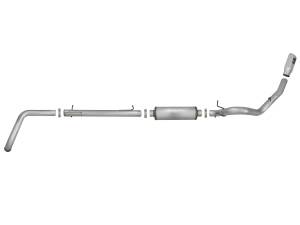 aFe Power - 49-43008-P | AFE Power Large Bore-HD 4 IN 409 Stainless Steel Turbo-Back Exhaust System w/ Polished Tip (2000-2003 Excursion V8-7.3L td) - Image 2