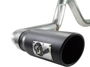 aFe Power - 49-43011-B | AFE Power MACH Force-Xp 3 IN 409 Stainless Steel Cat-Back Exhaust System w/Black Tip (2004-2008 F150 Pickup V8-4.6/5.4L) - Image 2