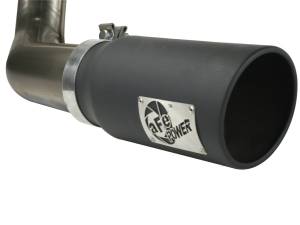 aFe Power - 49-43041-B | AFE Power MACH Force-Xp 4 IN Stainless Steel Cat-Back Exhaust System w/Black Tip (2011-2014 F150 Pickup V6-3.5L tt) - Image 2