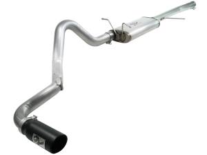 aFe Power - 49-43043-B | AFE Power MACH Force-Xp 3 IN 409 Stainless Steel Cat-Back Exhaust System w/Black Tip (1997-2003 F150 Pickup V8-4.6/5.4L) - Image 1