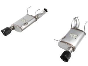 49-43052-B | AFE Power MACH Force-Xp 3 IN 409 Stainless Steel Axle-Back Exhaust System w/Black Tip (2011-2014 Mustang V8-5.0L)