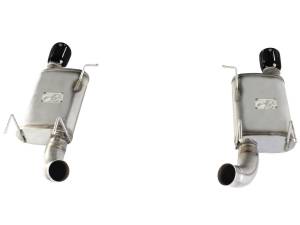 aFe Power - 49-43052-B | AFE Power MACH Force-Xp 3 IN 409 Stainless Steel Axle-Back Exhaust System w/Black Tip (2011-2014 Mustang V8-5.0L) - Image 2