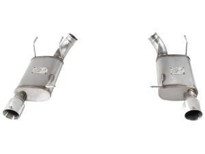 aFe Power - 49-43052-P | AFE Power MACH Force-Xp 3 IN 409 Stainless Steel Axle-Back Exhaust System w/Polished Tip (2011-2014 Mustang V8-5.0L) - Image 2