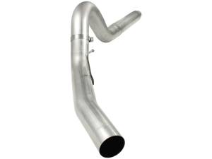 aFe Power - 49-43054 | AFE Power Large Bore-HD 5 IN 409 Stainless Steel DPF-Back Exhaust System (2008-2010 F250, F350 Super Duty V8-6.4L td) - Image 2