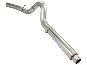 aFe Power - 49-43054 | AFE Power Large Bore-HD 5 IN 409 Stainless Steel DPF-Back Exhaust System (2008-2010 F250, F350 Super Duty V8-6.4L td) - Image 3