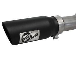 aFe Power - 49-43056-B | AFE Power MACH Force-Xp 3 IN 409 Stainless Steel Cat-Back Exhaust System w/Black Tip (2011-2014 F150 Pickup V6-3.5L tt) - Image 5