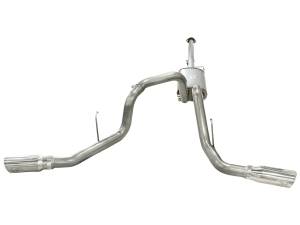 aFe Power - 49-43056-P | AFE Power MACH Force-Xp 3 IN 409 Stainless Steel Cat-Back Exhaust System w/Polished Tip (2011-2014 F150 Pickup V6-3.5L tt) - Image 1