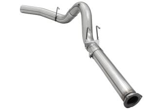 49-43064 | AFE Power Large Bore-HD 5 IN 409 Stainless Steel DPF-Back Exhaust System (2015-2016 F250, F350 Super Duty V8-6.7L td)