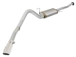 aFe Power - 49-43068-P | AFE Power MACH Force-Xp 3 IN to 3-1/2 IN 409 Stainless Steel Cat-Back Exhaust w/Polish Tip (2015-2020 F150 Pickup V6-2.7L/3.5L tt) - Image 1