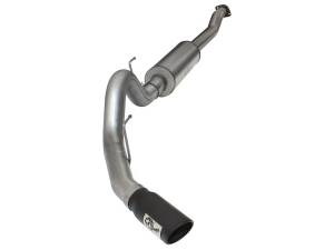 aFe Power - 49-43069-B | AFE Power MACH Force-Xp 4 IN Stainless Steel Cat-Back Exhaust System w/Black Tip (2015-2020 F150 Pickup V6-2.7L/3.5L tt) - Image 1