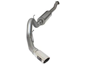 aFe Power - 49-43069-P | AFE Power MACH Force-Xp 4 IN 409 Stainless Steel Cat-Back Exhaust System w/Polished Tip (2015-2020 F150 Pickup V6-2.7L/3.5L tt) - Image 1