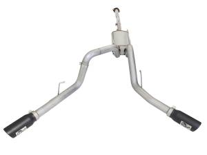 aFe Power - 49-43070-B | AFE Power MACH Force-Xp 3 IN 409 Stainless Steel Cat-Back Exhaust System w/Black Tip (2015-2020 F150 Pickup V6-2.7L/3.5L tt) - Image 2