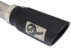 aFe Power - 49-43076-B | AFE Power MACH Force-Xp 3 IN to 3-1/2 IN 409 Stainless Steel Cat-Back Exhaust w/ Black Tip (1999-2004 F250, F350 Super Duty V10-6.8L/V8-5.4L) - Image 7