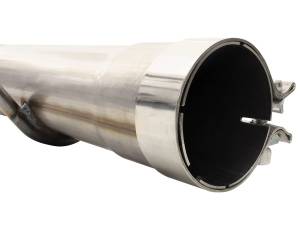 aFe Power - 49-43076-P | AFE Power MACH Force-Xp 3 IN to 3-1/2 IN 409 Stainless Steel Cat-Back Exhaust w/Polish Tip (1999-2004 F250, F350 Super Duty V10-6.8L/V8-5.4L) - Image 7