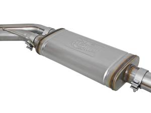 aFe Power - 49-43078-B | AFE Power Rebel Series 3 IN to 2-1/2 IN 409 Stainless Steel Cat-Back Exhaust w/ Black Tip (2011-2014 F150 Pickup V6-3.5L tt) - Image 3