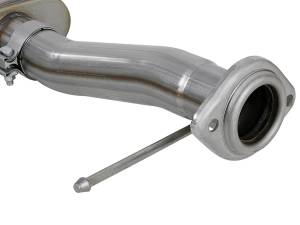 aFe Power - 49-43078-B | AFE Power Rebel Series 3 IN to 2-1/2 IN 409 Stainless Steel Cat-Back Exhaust w/ Black Tip (2011-2014 F150 Pickup V6-3.5L tt) - Image 4