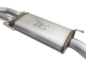 aFe Power - 49-43079-B | AFE Power Rebel Series 3 IN to 2-1/2 IN 409 Stainless Steel Cat-Back Exhaust w/Black Tip (2004-2008 F150 Pickup V8-4.6/5.4L) - Image 5