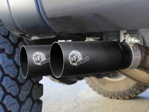 aFe Power - 49-43080-B | AFE Power Rebel Series 3 IN to 2-1/2 IN 409 Stainless Steel Cat-Back Exhaust w/Black Tip (2009-2014 F150 Pickup V8-4.6L/5.4L/5.0L) - Image 9